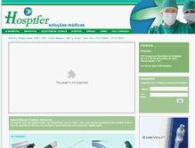 Tablet Screenshot of hospifer.com.br